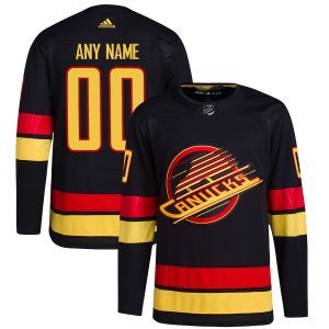 First - rate Vancouver Canucks Men's adidas Black Alternate Authentic Pro Primegreen Jersey