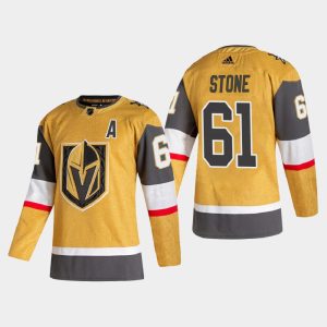 First - rate Vegas Golden Knights #61 Mark Stone Men's Adidas 2020 21 Authentic Player Alternate Stitched NHL Jersey Gold
