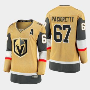 Premium Vegas Golden Knights #67 Max Pacioretty Women 2020 21 Player Alternate Stitched NHL Jersey Gold?