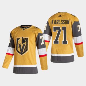 First - rate Vegas Golden Knights #71 William Karlsson Men's Adidas 2020 21 Authentic Player Alternate Stitched NHL Jersey Gold