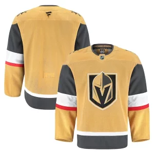 Premium Vegas Golden Knights Home Authentic Pro Jersey   Gold