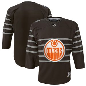 Outstanding Youth Edmonton Oilers Gray 2020 NHL All Star Game Premier Jersey